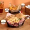 black burger basket