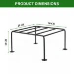 plant stand heavy duty anti rust flower pot stand for indoor living room balcony outdoor home decor modern metal plant stand for plants indoor outdoor balcony plants garden decor