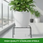 plant stand heavy duty anti rust flower pot stand for indoor living room balcony outdoor home decor modern metal plant stand for plants indoor outdoor balcony plants garden decor