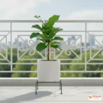 plant stand heavy duty anti rust flower pot stand for indoor living room balcony outdoor home decor modern metal plant stand for plants indoor outdoor balcony plants garden decor