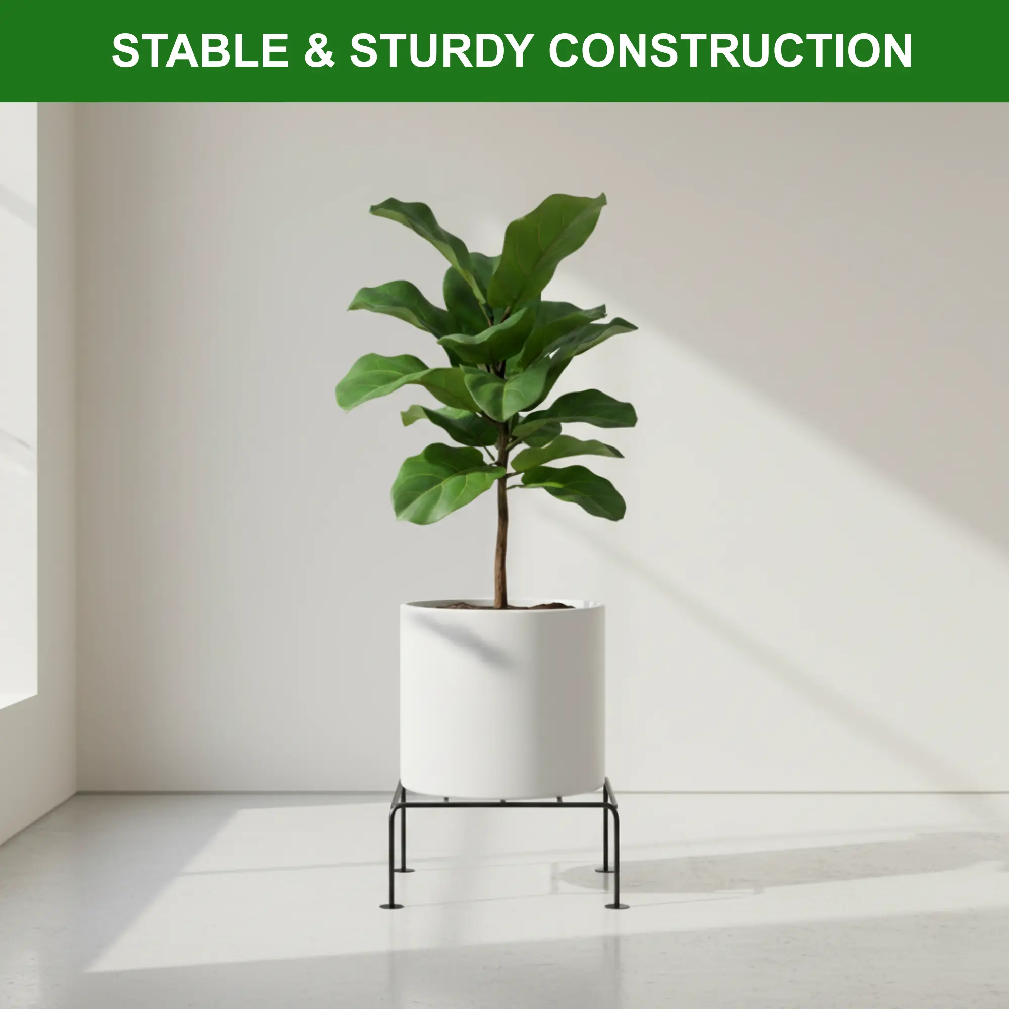plant stand heavy duty anti rust flower pot stand for indoor living room balcony outdoor home decor modern metal plant stand for plants indoor outdoor balcony plants garden decor