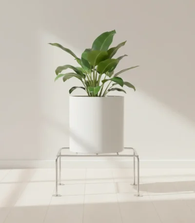 Plant Stand, designed for both indoor and outdoor use. Made from premium anti-rust stainless steel, this heavy-duty plant stand offers superior strength and long-lasting durability compared to ordinary metal stands.
