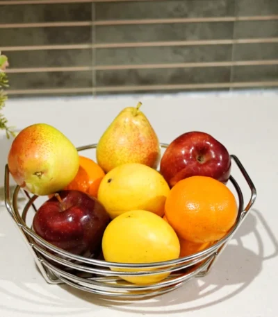 Premium Stainless Steel Fruit Basket