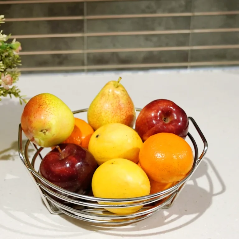 Premium Stainless Steel Fruit Basket