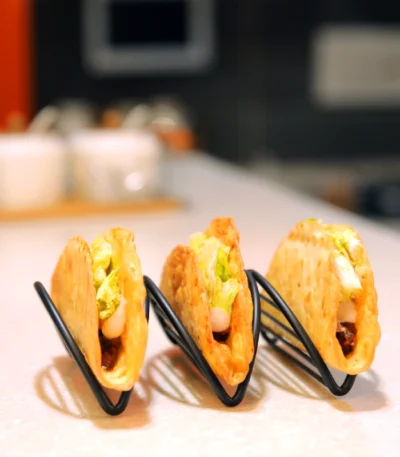 Rust-Proof Taco Holder