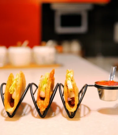 Rust-Proof Taco Holder