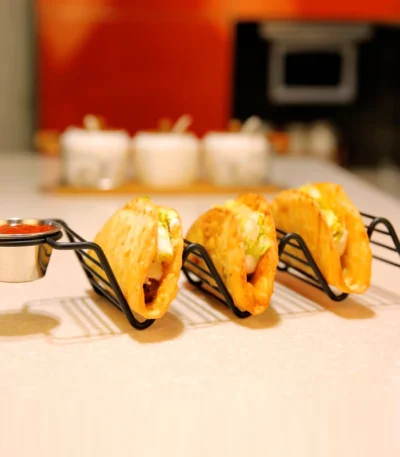 Premium Stainless Steel Taco Holder