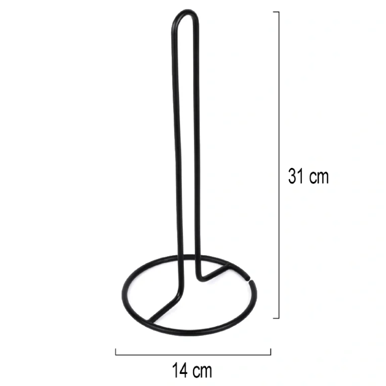 Elegant black tissue paper holder