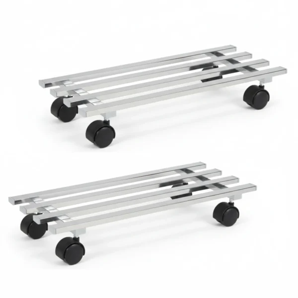 plant stand heavy duty stainless steel indoor outdoor for balcony plant stand, flower pot stand, planter stand, living room metal plant stand,