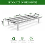 Plant Stand For Balcony & Living Room Anti-Rust Pot Stand For Outdoor & Indoor Planters Gamla Flowerpot Garden Stand Plant Stands For Balcony