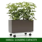 plant stand heavy duty stainless steel indoor outdoor for balcony plant stand, flower pot stand, planter stand, living room metal plant stand,